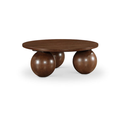 Fitch Brown Oak Veneer Coffee Table