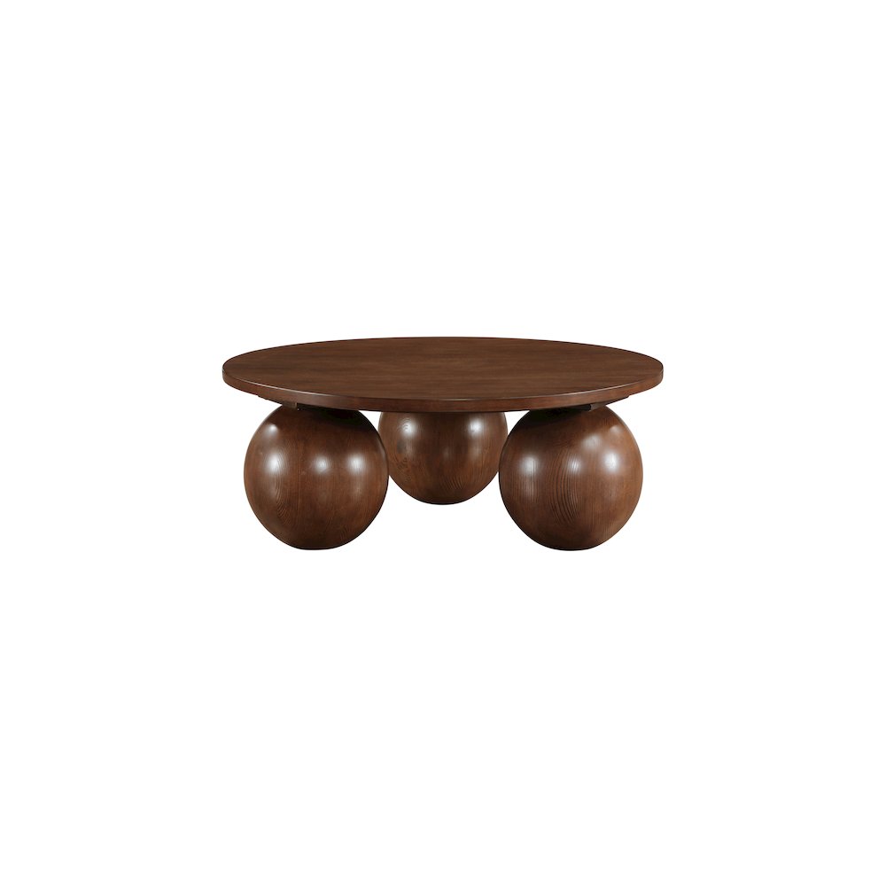 Fitch Brown Oak Veneer Coffee Table