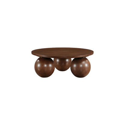 Fitch Brown Oak Veneer Coffee Table