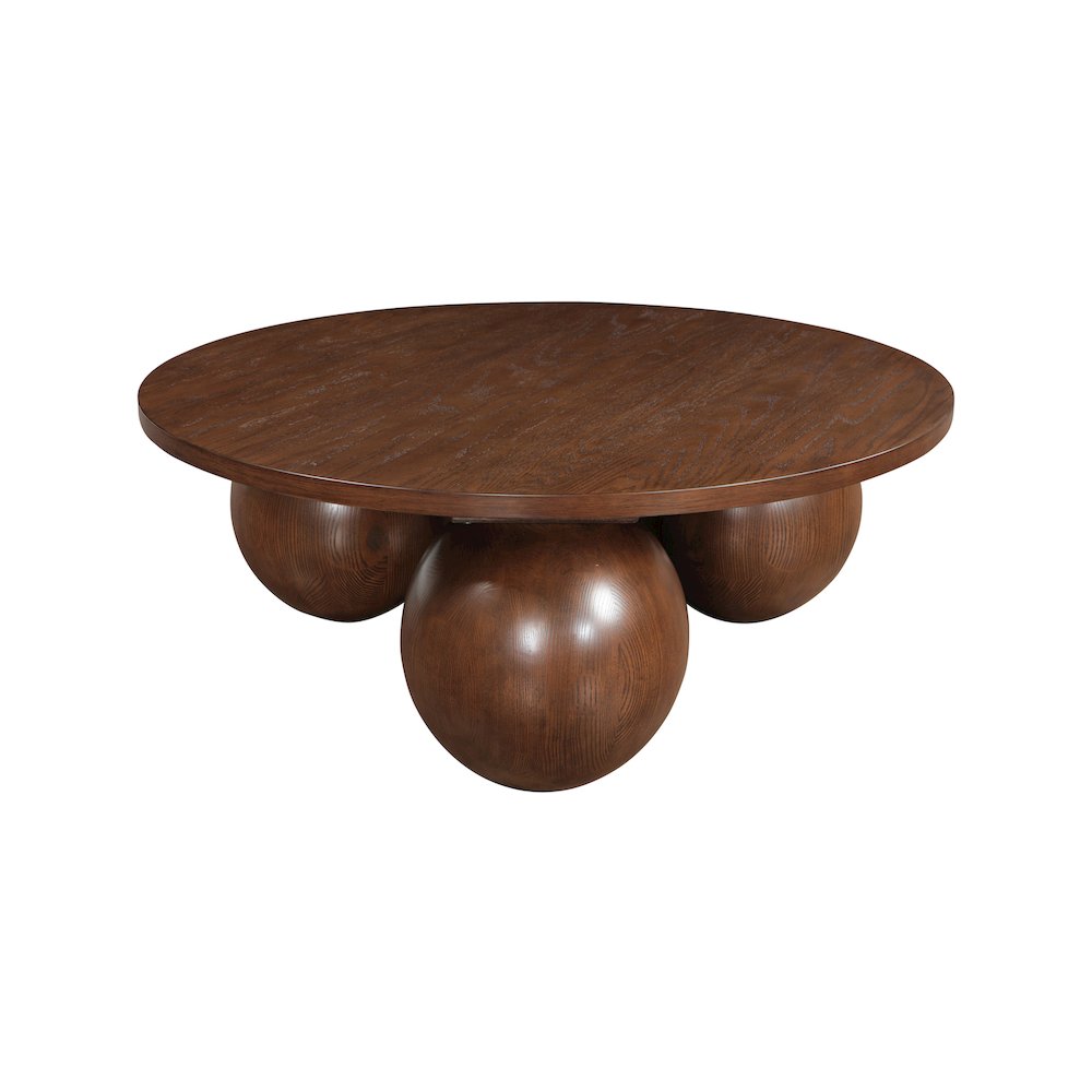 Fitch Brown Oak Veneer Coffee Table