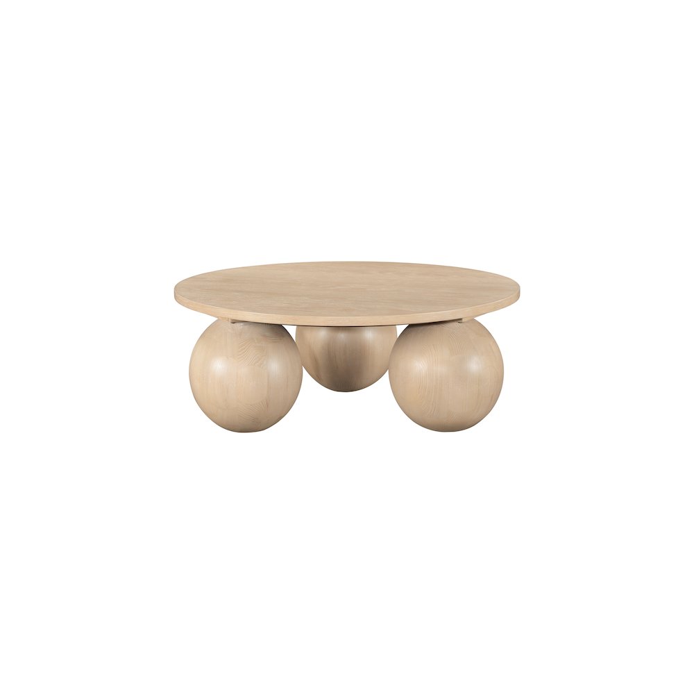 Fitch Natural Oak Veneer Coffee Table