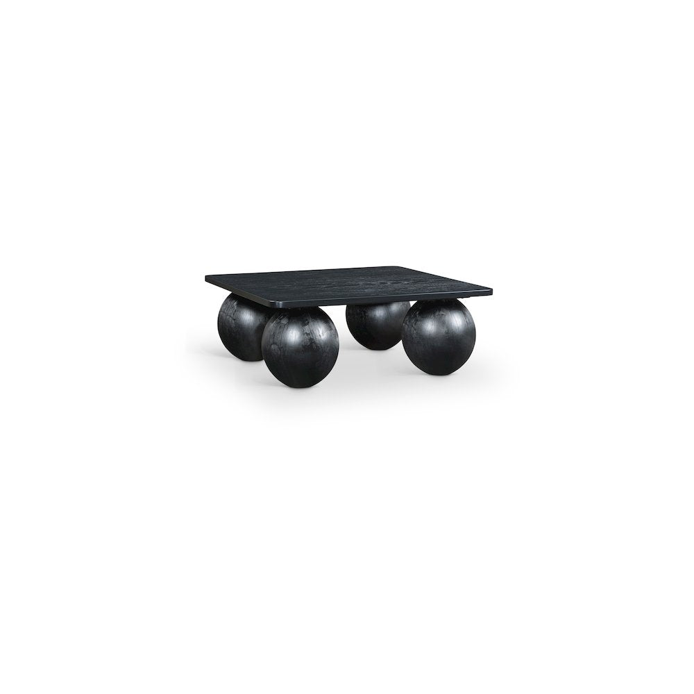 Fitch Black Oak Veneer Coffee Table