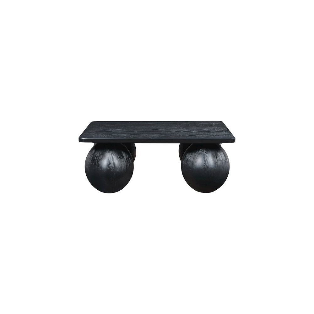 Fitch Black Oak Veneer Coffee Table