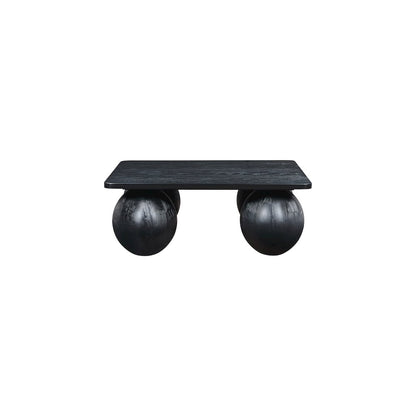 Fitch Black Oak Veneer Coffee Table