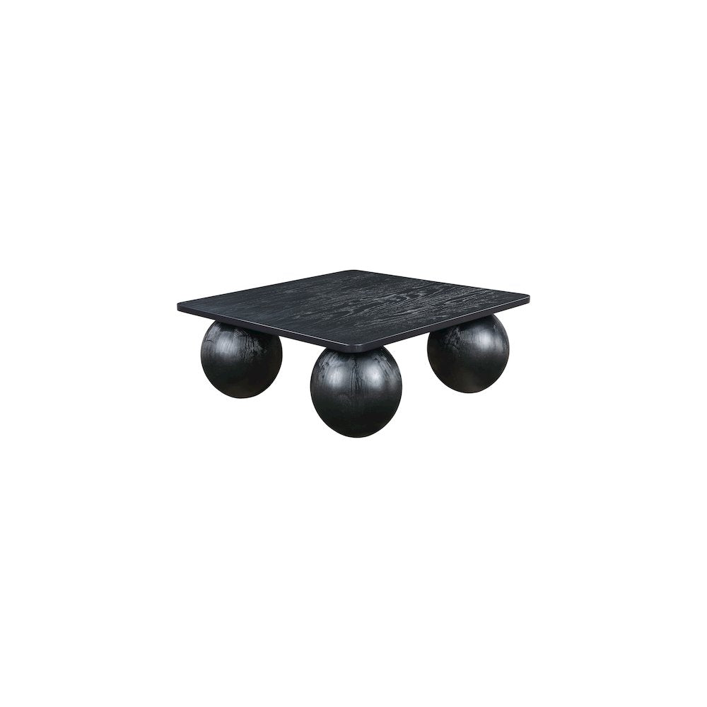 Fitch Black Oak Veneer Coffee Table