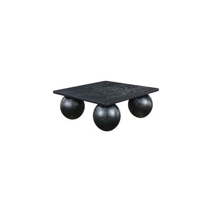 Fitch Black Oak Veneer Coffee Table