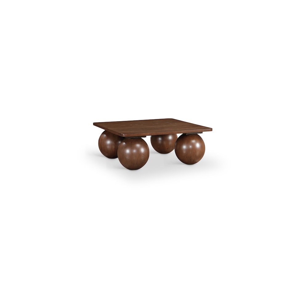 Fitch Brown Oak Veneer Coffee Table