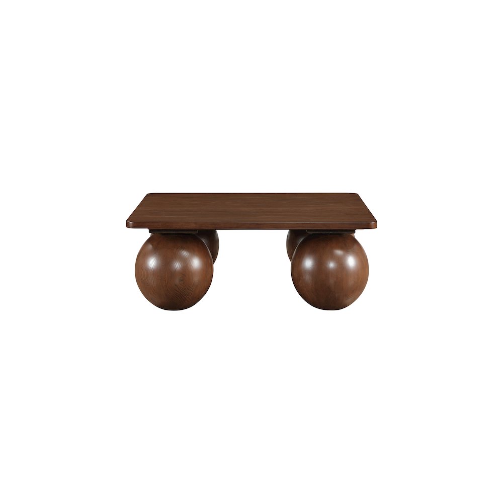 Fitch Brown Oak Veneer Coffee Table