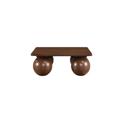 Fitch Brown Oak Veneer Coffee Table