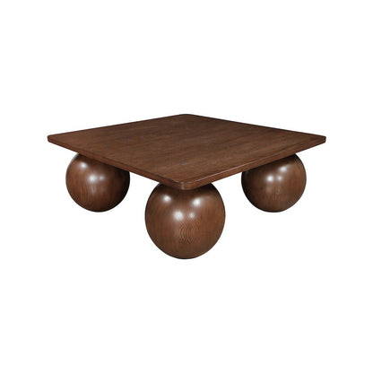 Fitch Brown Oak Veneer Coffee Table