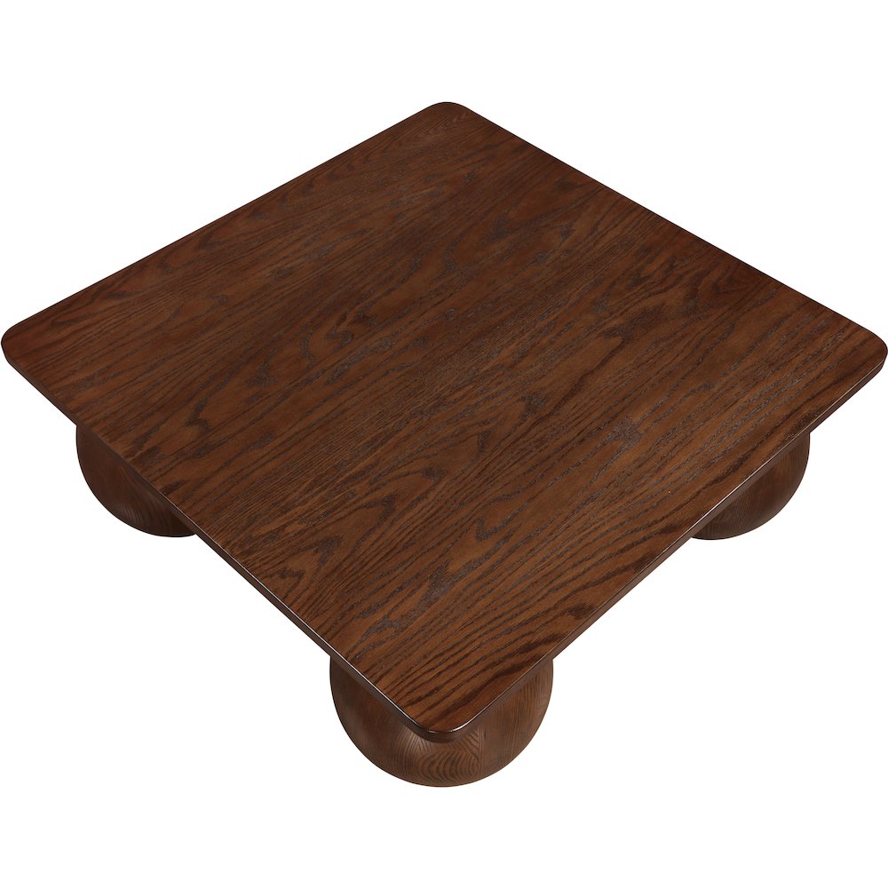 Fitch Brown Oak Veneer Coffee Table
