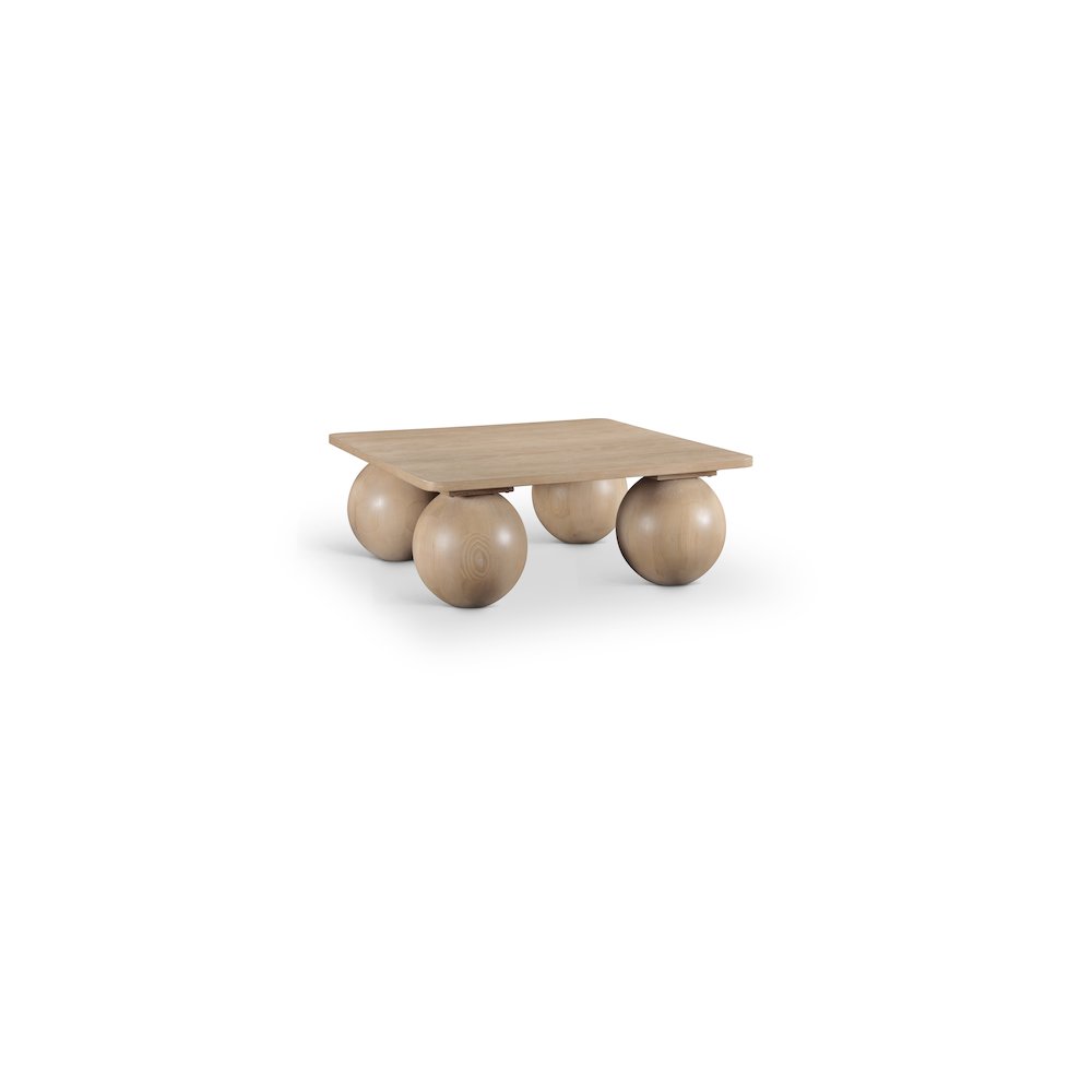 Fitch Natural Oak Veneer Coffee Table