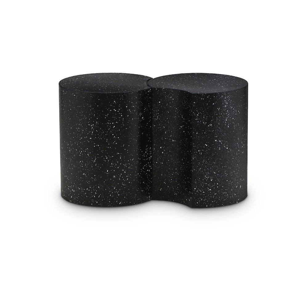 Dimple Black End Table