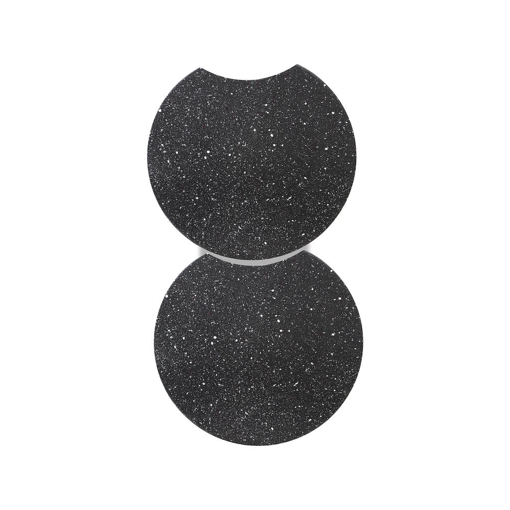 Dimple Black End Table