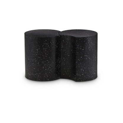 Dimple Black End Table