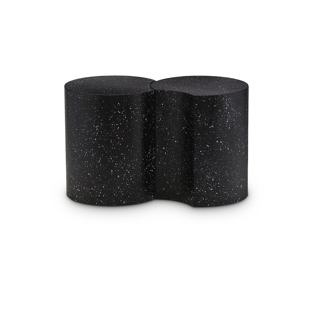 Dimple Black End Table