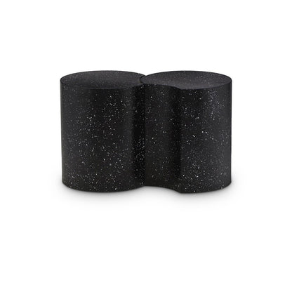 Dimple Black End Table