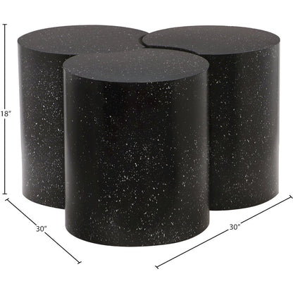 Dimple Black Coffee Table