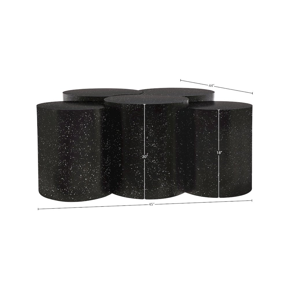 Dimple Black Coffee Table