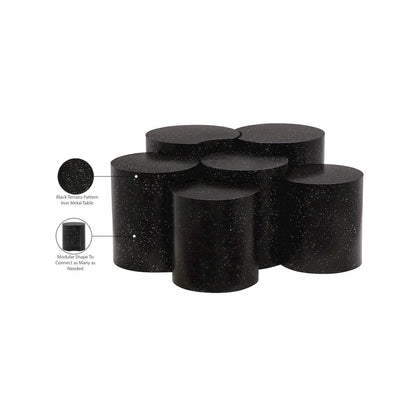 Dimple Black Coffee Table