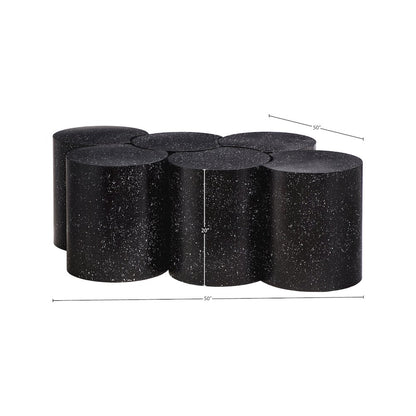Dimple Black Coffee Table