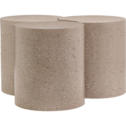Dimple Taupe Coffee Table