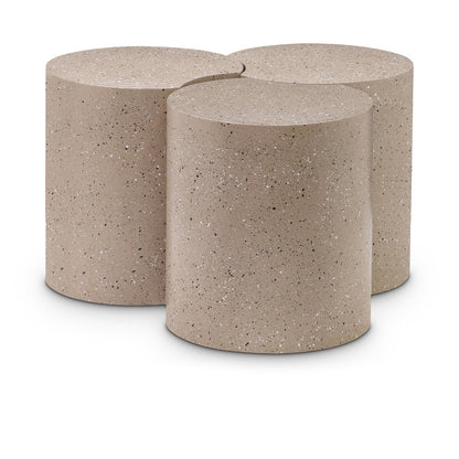 Dimple Taupe Coffee Table