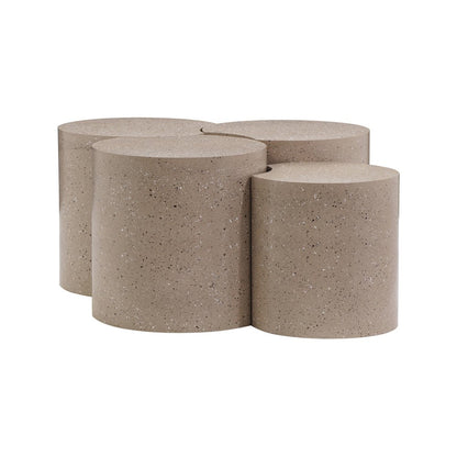 Dimple Taupe Coffee Table