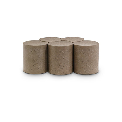 Dimple Taupe Coffee Table