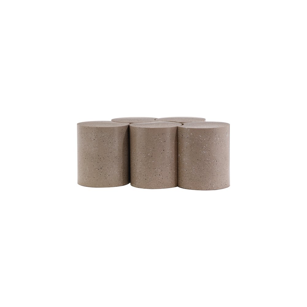 Dimple Taupe Coffee Table