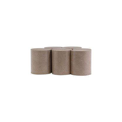 Dimple Taupe Coffee Table
