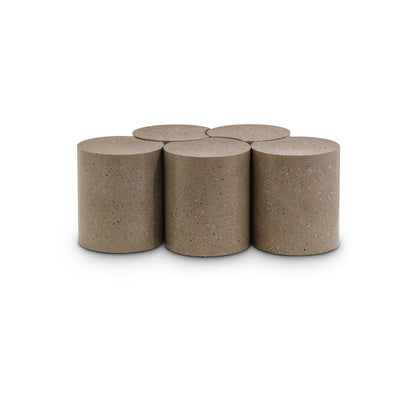 Dimple Taupe Coffee Table