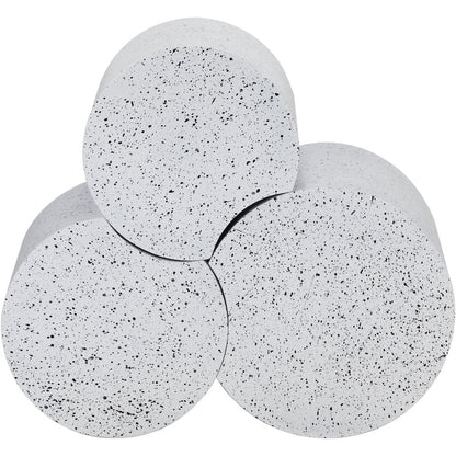 Dimple White End Table