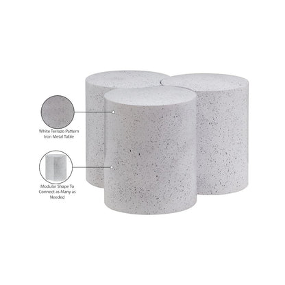 Dimple White Coffee Table