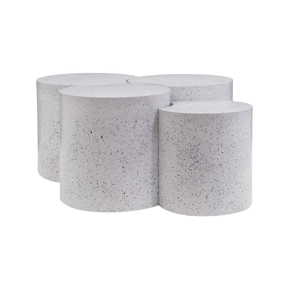 Dimple White Coffee Table