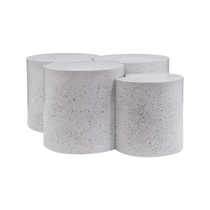 Dimple White Coffee Table