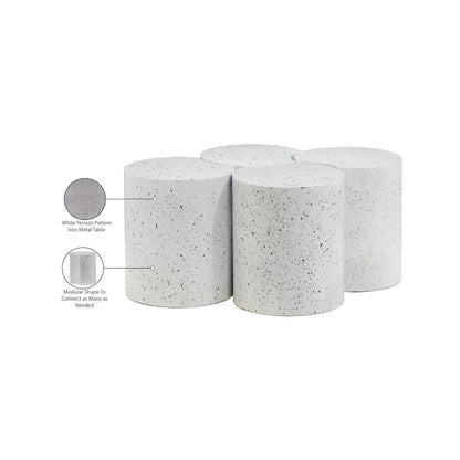 Dimple White Coffee Table