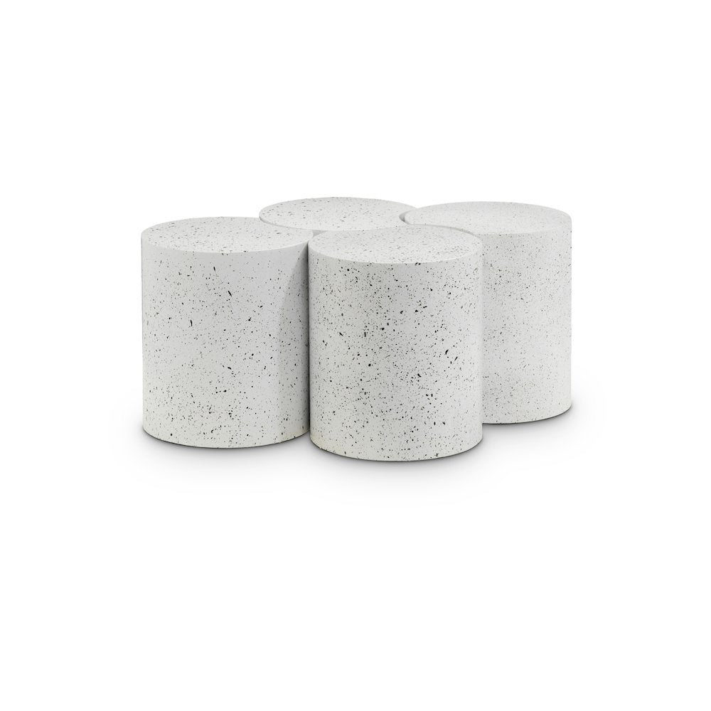 Dimple White Coffee Table