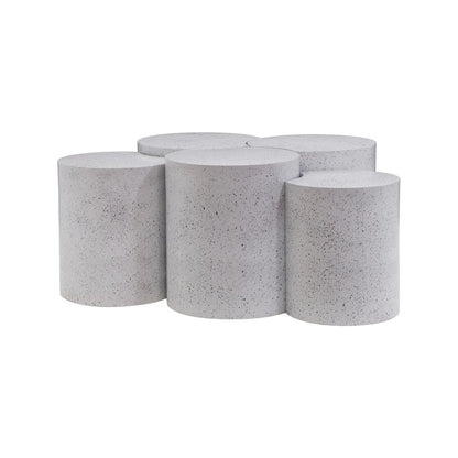 Dimple White Coffee Table