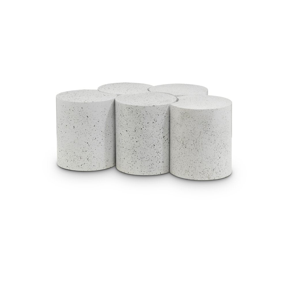 Dimple White Coffee Table