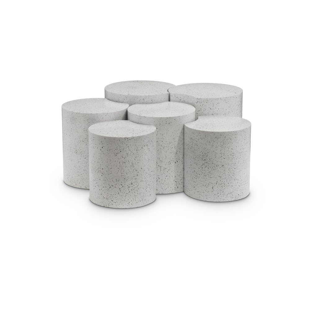 Dimple White Coffee Table