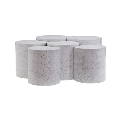 Dimple White Coffee Table