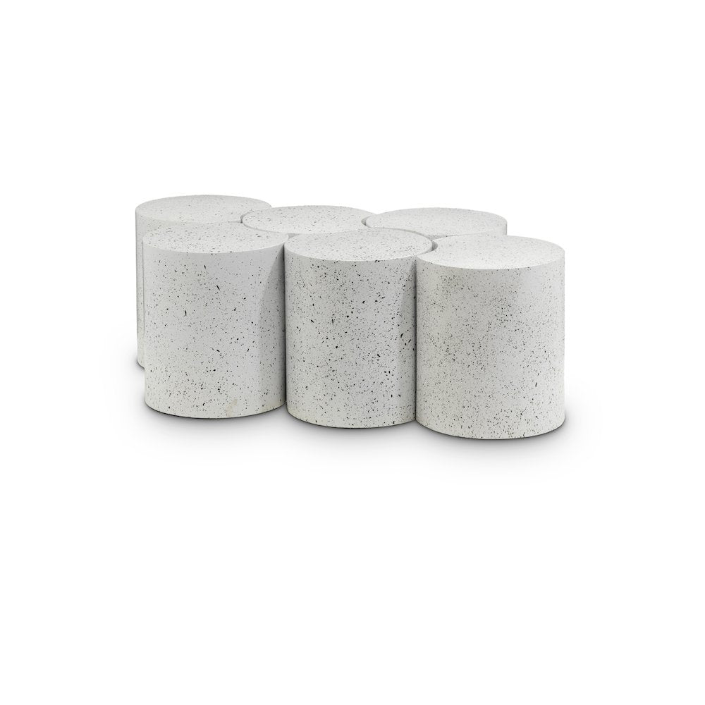 Dimple White Coffee Table