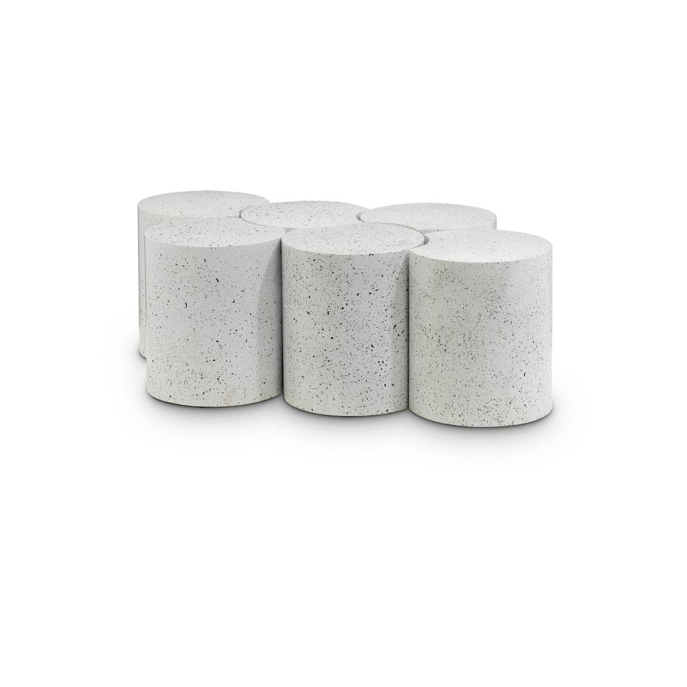 Dimple White Coffee Table