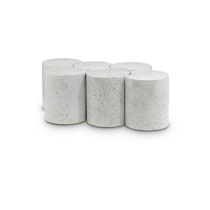 Dimple White Coffee Table