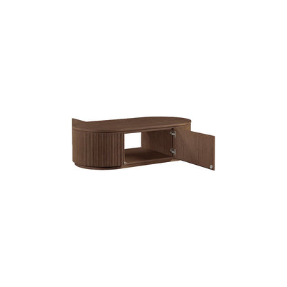 Moana Brown Rubberwood Coffee Table