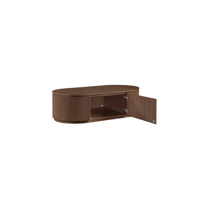 Moana Brown Rubberwood Coffee Table