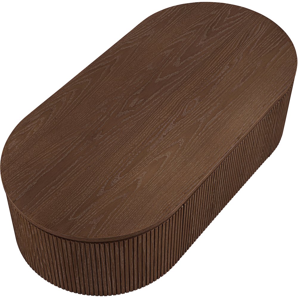 Moana Brown Rubberwood Coffee Table