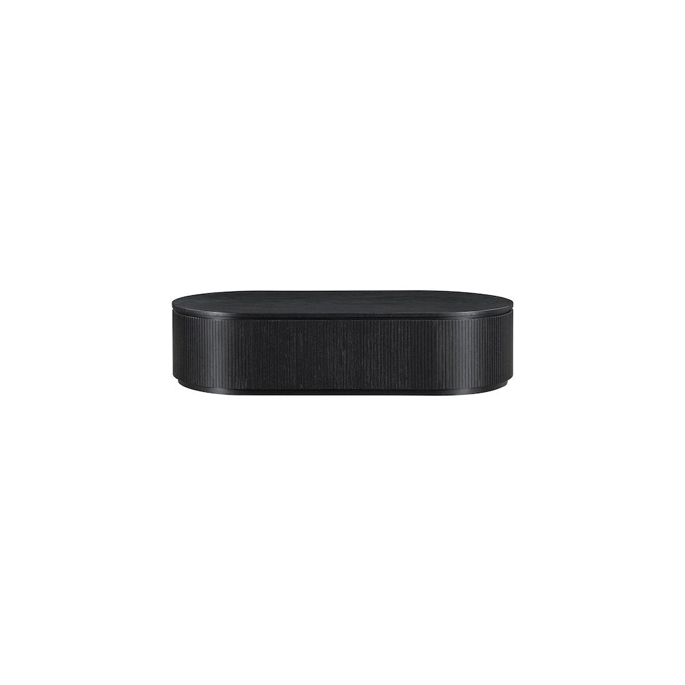 Moana Black Rubberwood Coffee Table