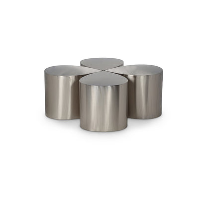 Petal Silver Coffee Table